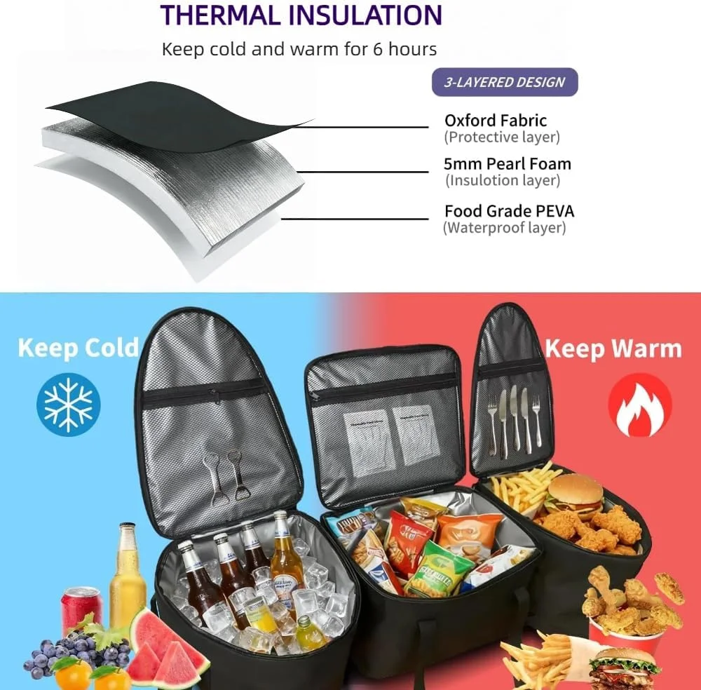 Cybertruck cooler bag storage capacity