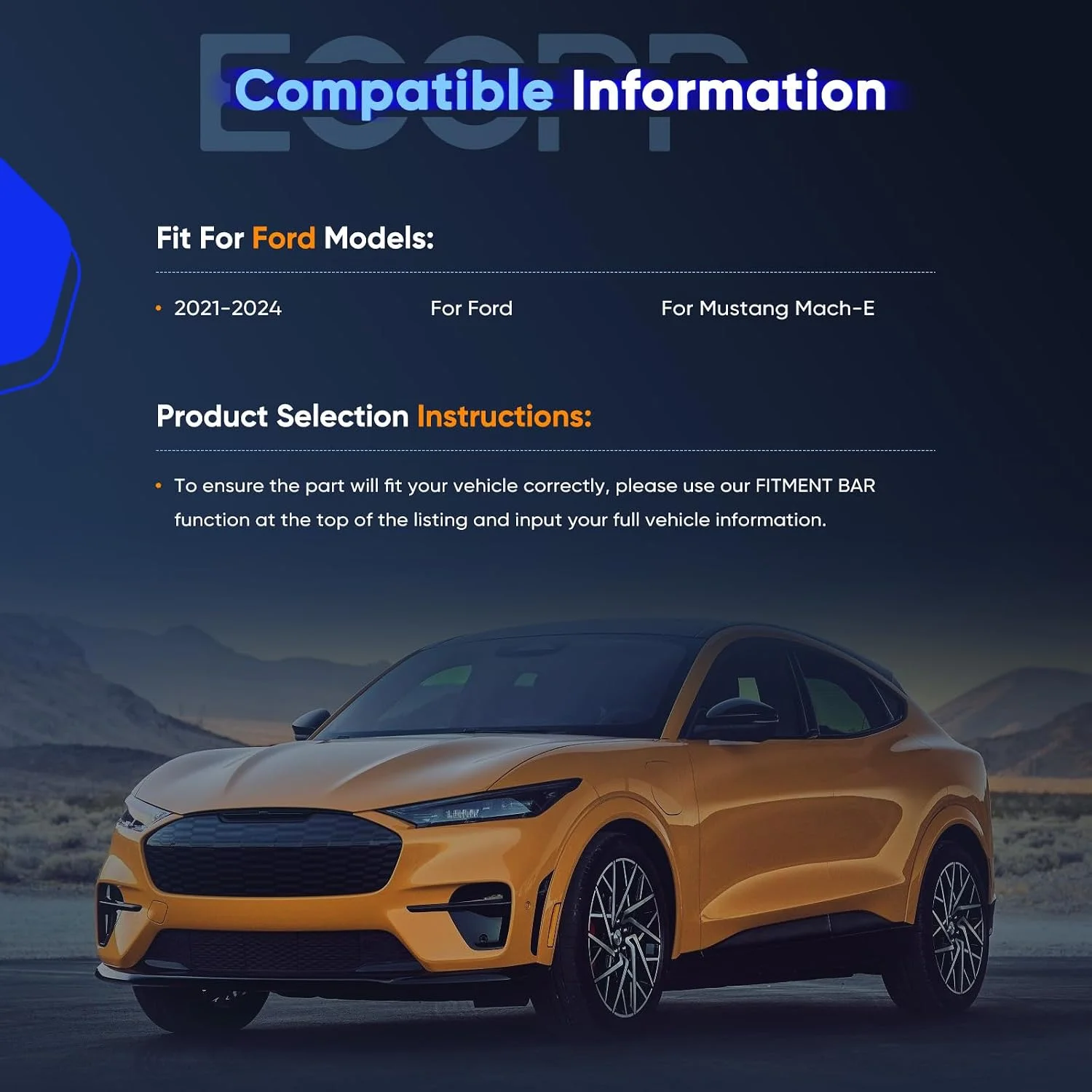 Mustang Mach-E cargo area versatility
