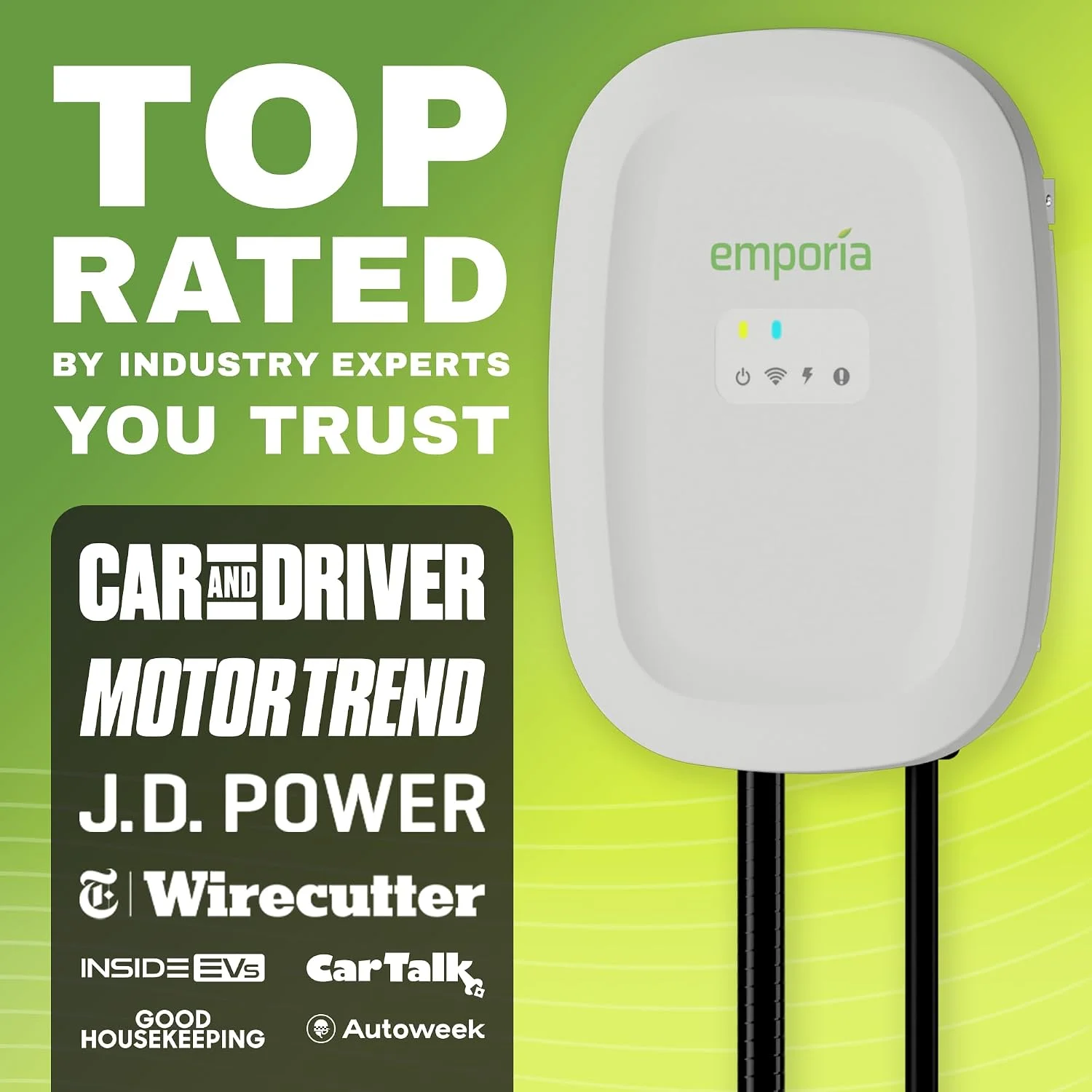 Tesla port opening with Emporia charger