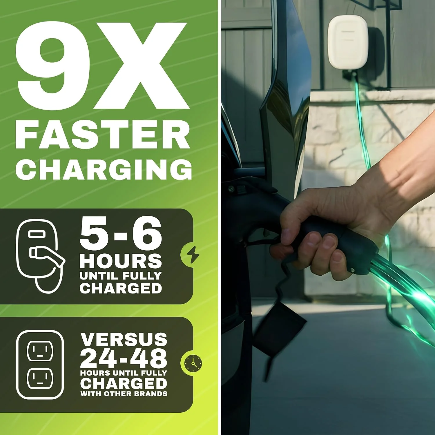 Charging speed comparison graph