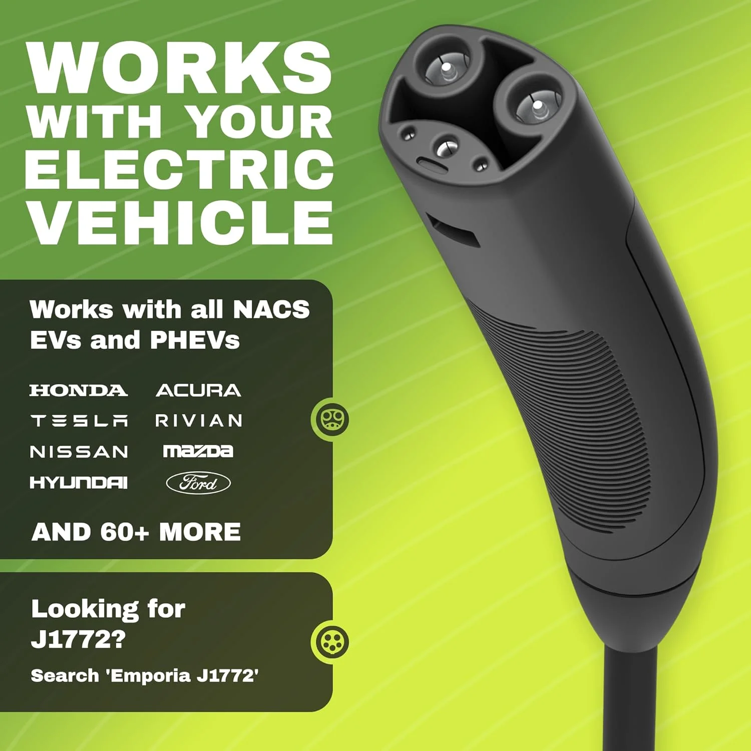 Mobile app interface for Emporia EV charger