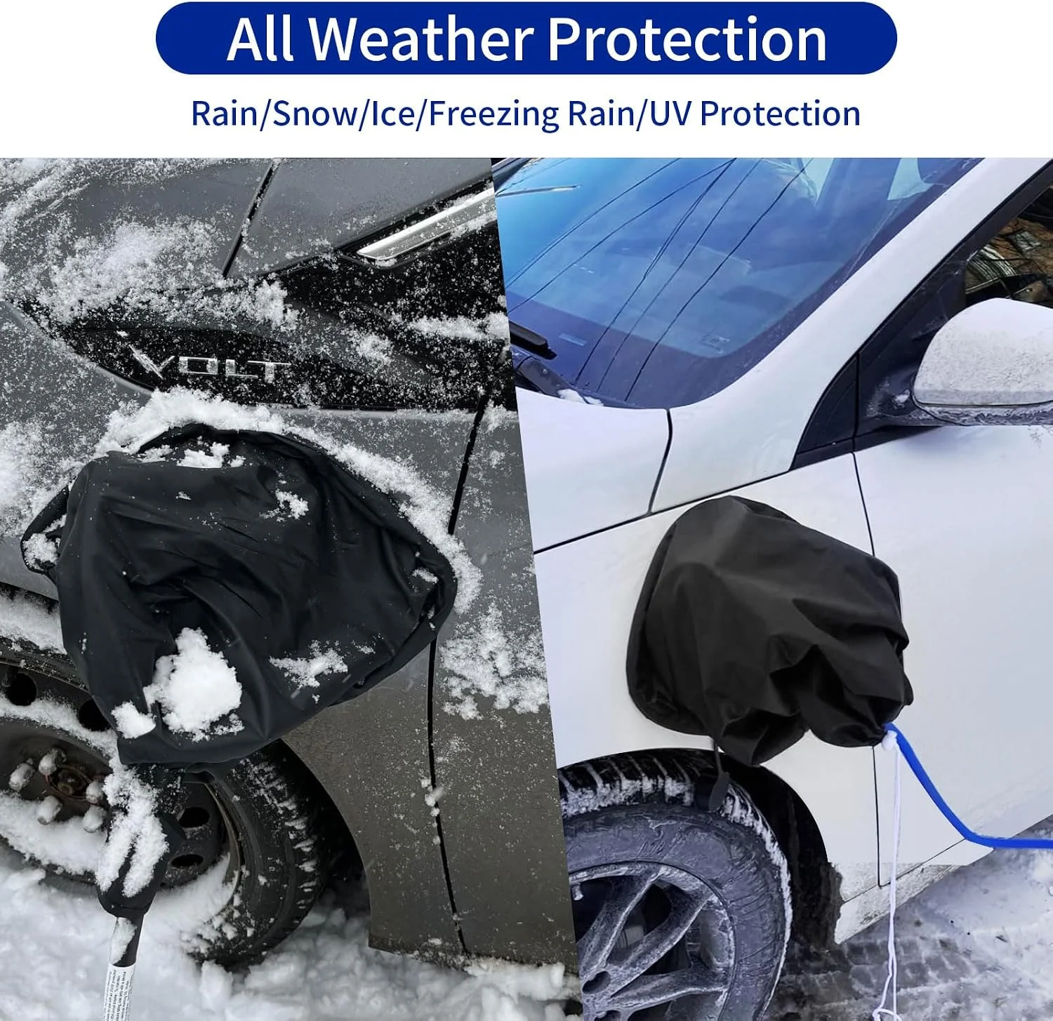 EV charger cover side-by-side comparison