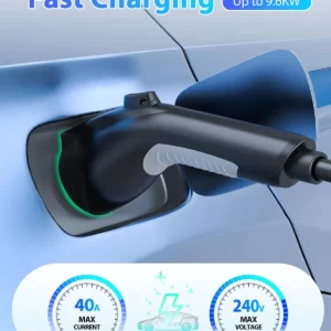EVDANCE J1772 Extension Cable, EV Charger Extension Cable 40A 40FT Charging Cord for Electric Vehicle 110V-240V Compatible for All SAE J1772 Chargers (40A - 40FT) view 3