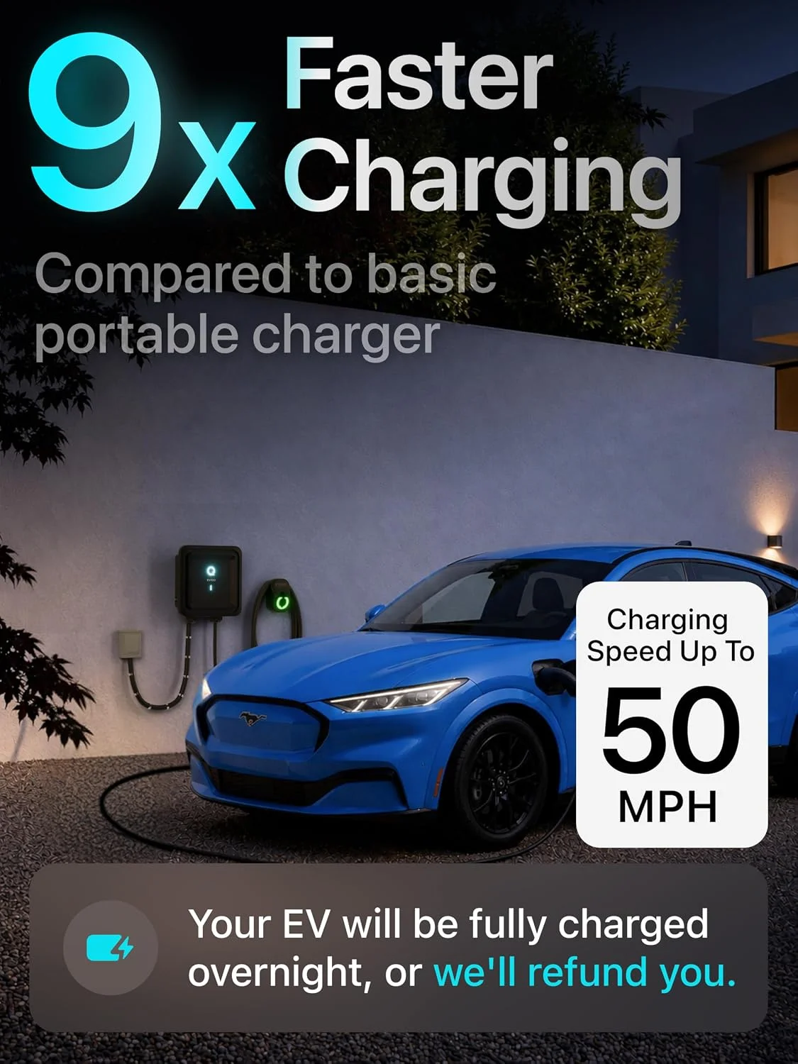 Weatherproof EVIQO charger during winter