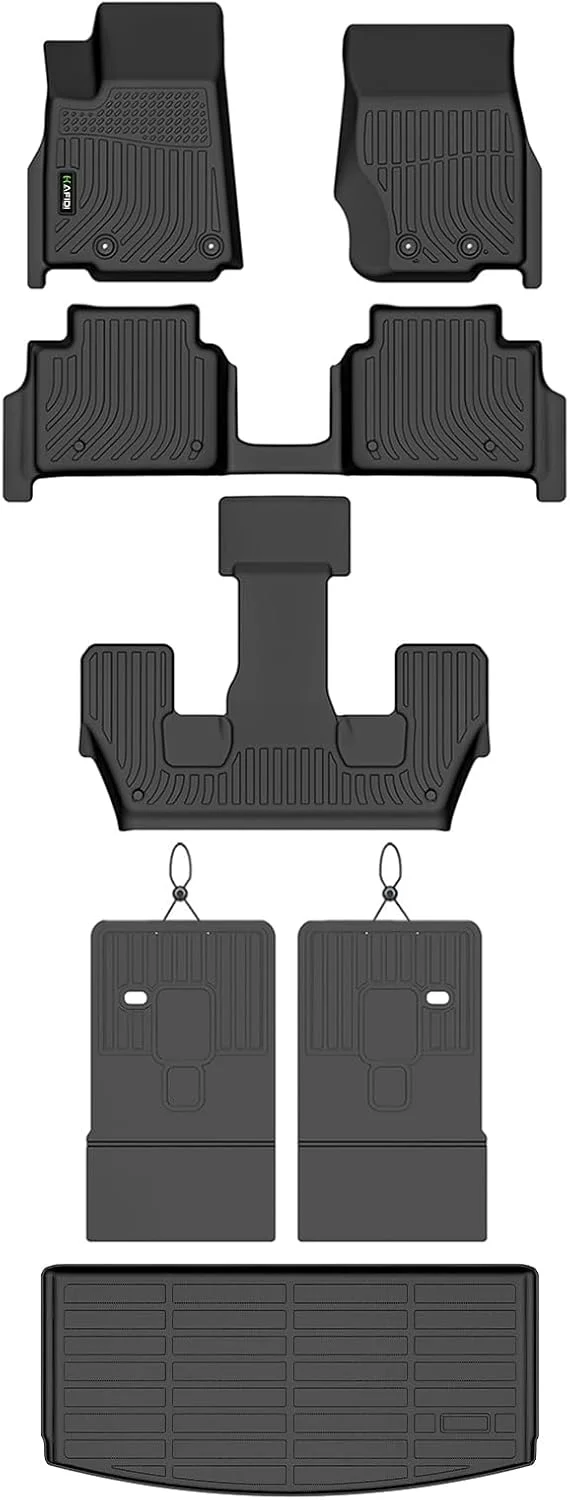 HAFIDI custom fit floor mats for Jeep Grand Cherokee L