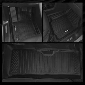 Floor Mats for 2018-2026 Jeep Wrangler JL 2-Door, Trunk Mat & Door Sill Guard All Weather TPE Protector for Jeep Wrangler JL 2-Door Accessories view 5