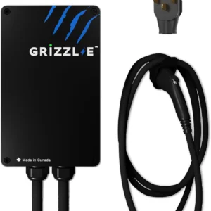 Grizzl-E Classic, Level 2 240V / 40A Electric Vehicle (EV) Charger, UL Certified, Metal Case Enclosure, Indoor/Outdoor Electric Car Fast Wall Charging Station, NEMA 14-50 Plug, Classic Black view 1