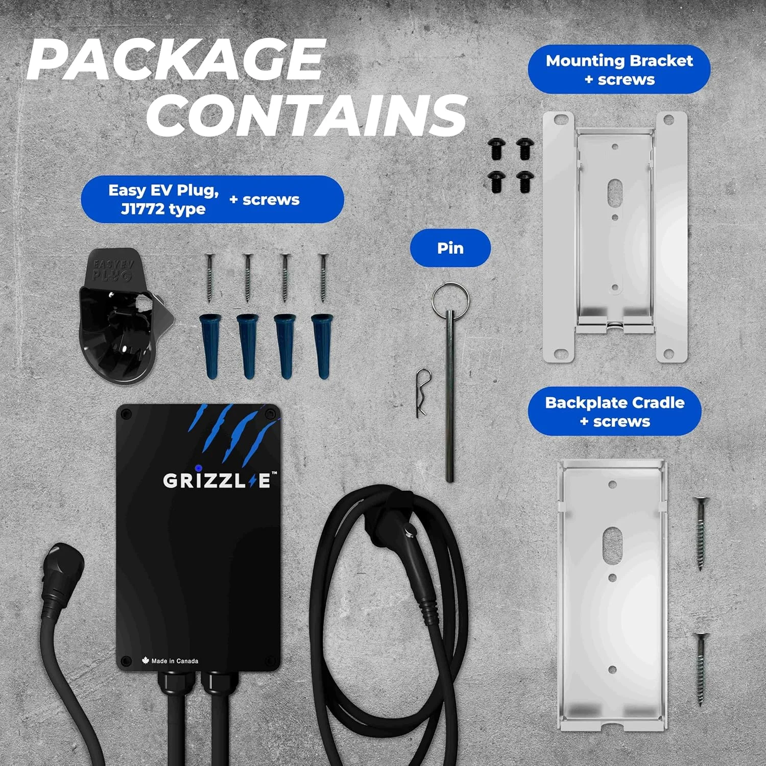 Inside the Grizzl-E charging station components