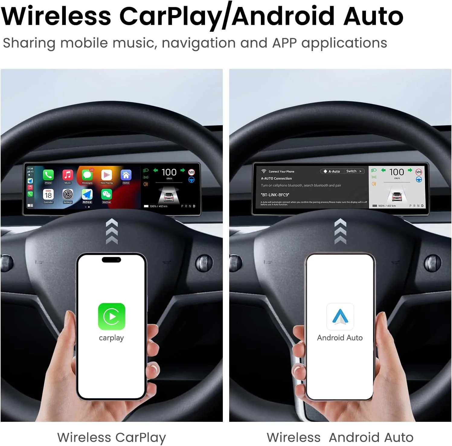 Real-time Tesla data synchronization on HUD