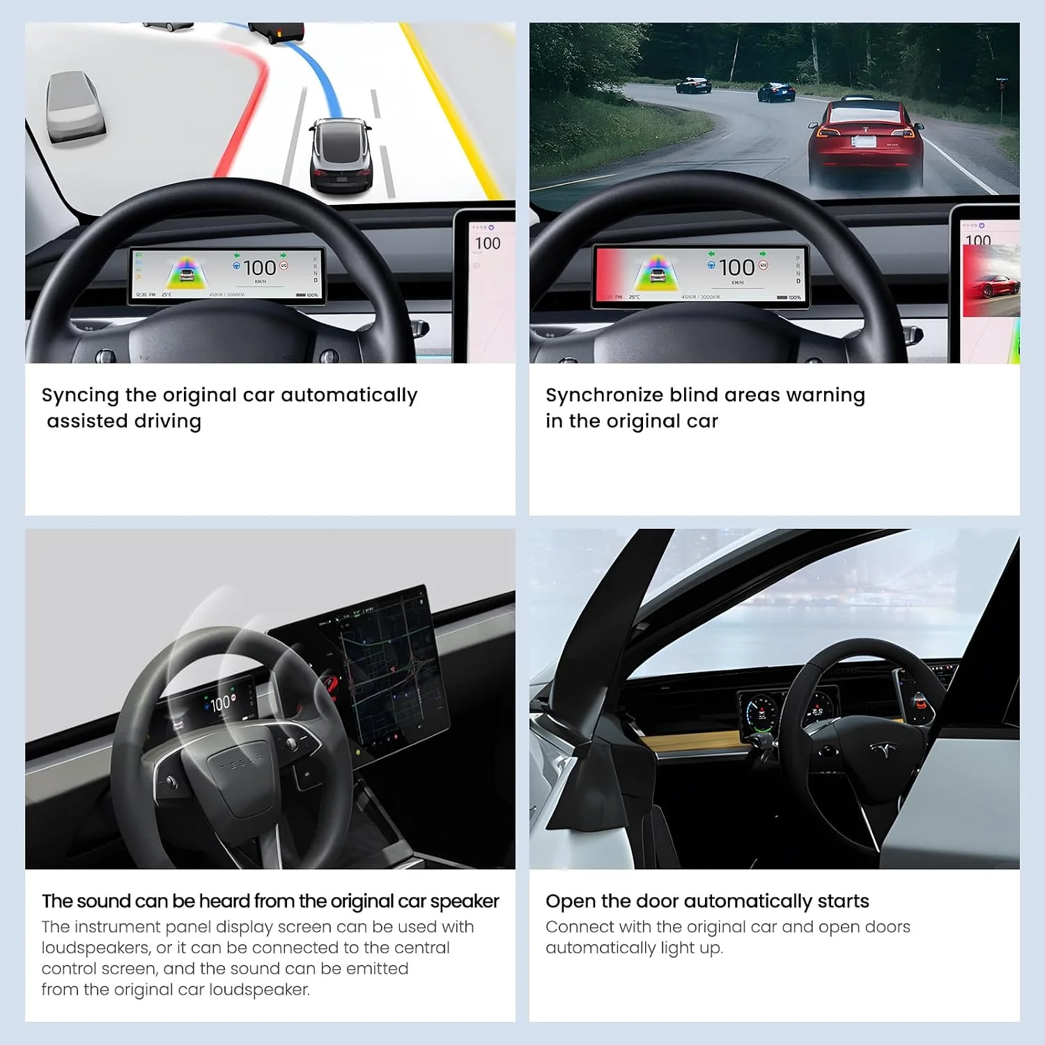 Easy installation of Tesla heads up display