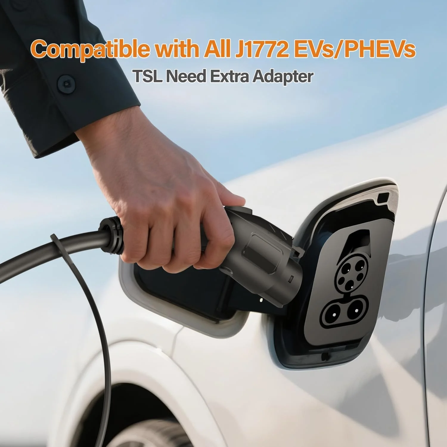 EV charging cable storage