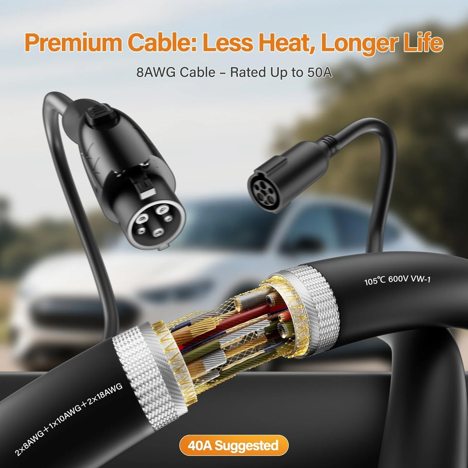 EV charging cable durability test