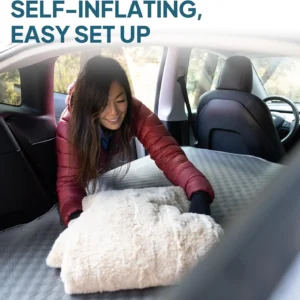 Lost Horizon Air & Foam Camping Mattress for Tesla Model Y (2020–2024), Self Inflating Sileeping Pad with Air Pump, 4.5" Thick, R-Value 13 view 5