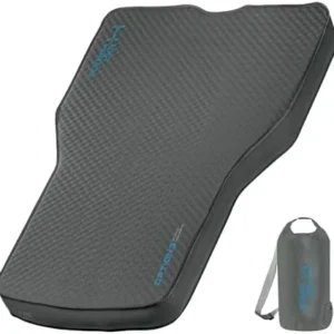 Lost Horizon Air & Foam Camping Mattress for Tesla Model Y (2020–2024), Self Inflating Sileeping Pad with Air Pump, 4.5" Thick, R-Value 13