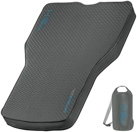 Lost Horizon Air & Foam Camping Mattress for Tesla Model Y (2020–2024), Self Inflating Sileeping Pad with Air Pump, 4.5" Thick, R-Value 13