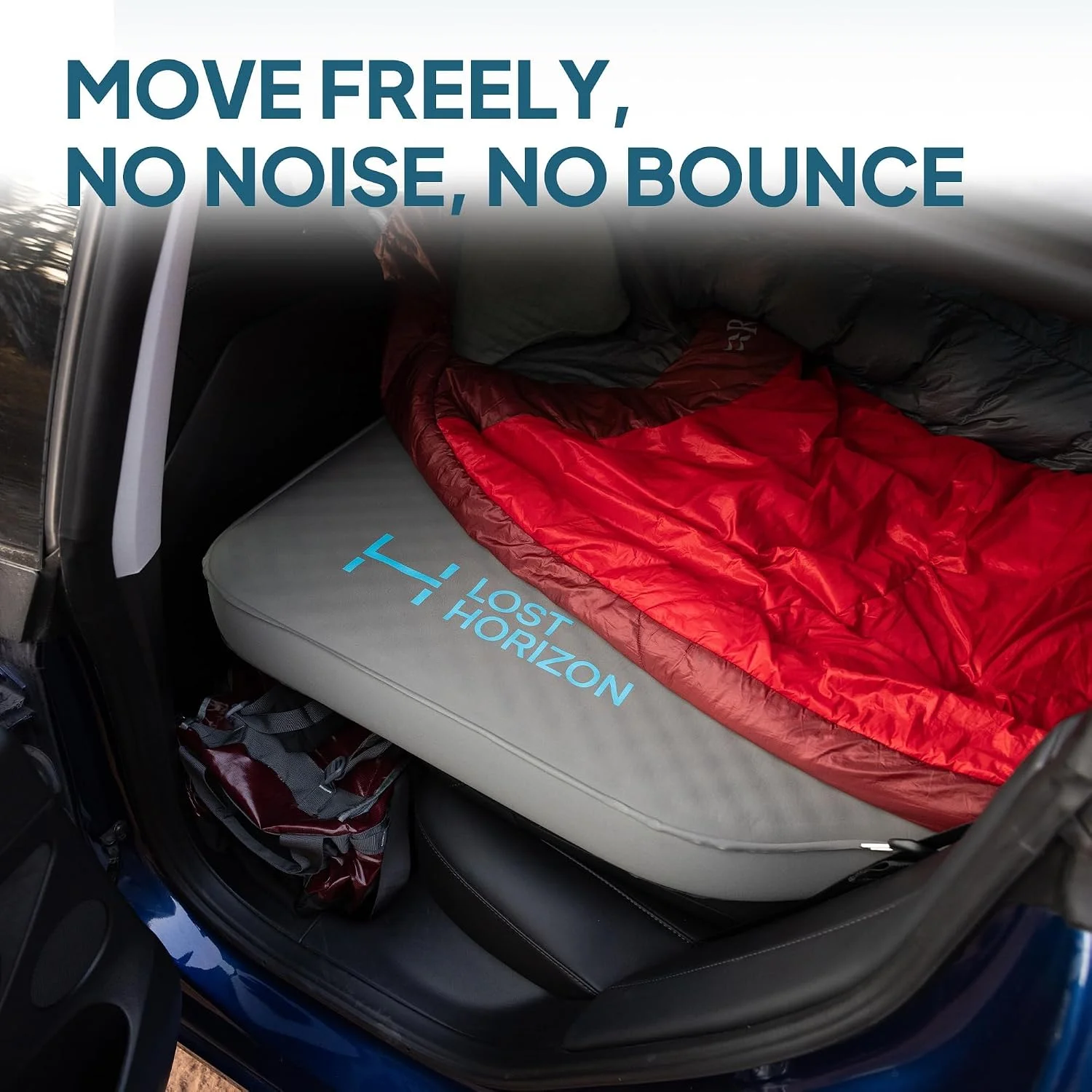 Illustration demonstrating how to adjust the Lost Horizon mattress for firmness