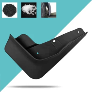 Mud Flaps Compatible with 2025 Polestar 2 Accessories 2021-2024 All Weather Fender Guard Mudguards Sediment Protection No Need to Drill Holes view 3