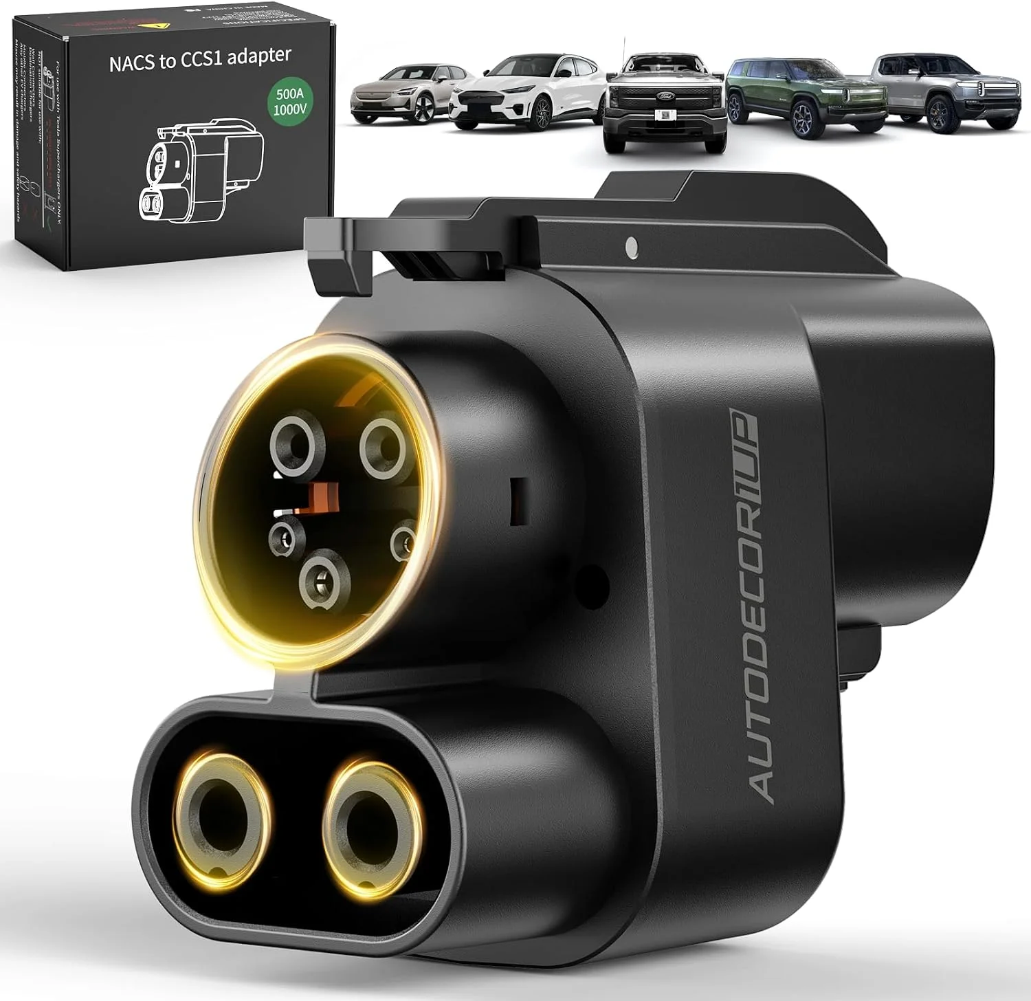 Premium NACS to CCS1 Tesla Supercharger Adapter