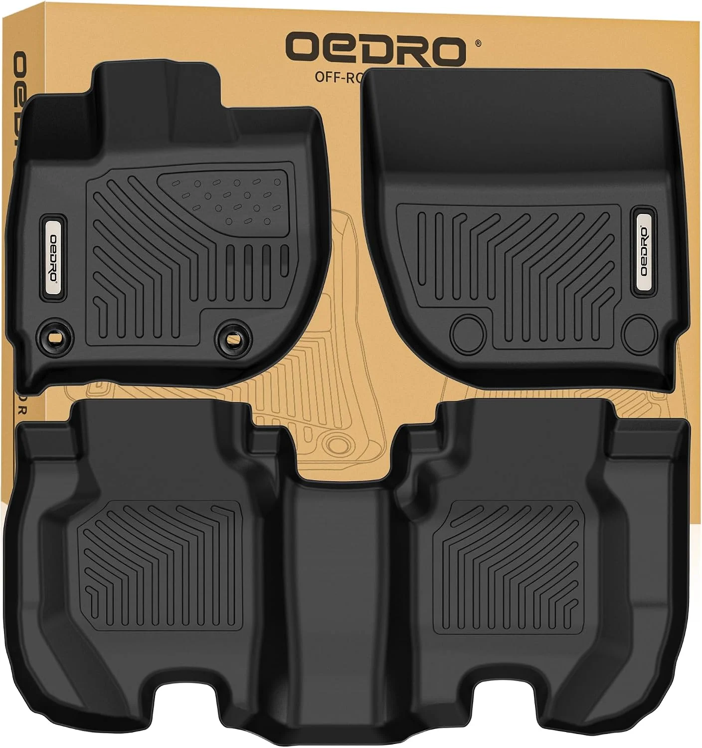 OEDRO precision fit floor mats for Honda Fit