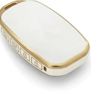Premium TPU Car Key Case Cover Compatible With Genesis GV60 2023 2024 GV80 view 3