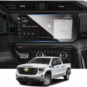 Ruiya Screen Protector for Volvo EX30 12.3" Display Touchscreen 9HD Hardness Anti-glare Scratch Tempered Glass Compatible with 2024 2025 2026 Volvo EX30 Accessories