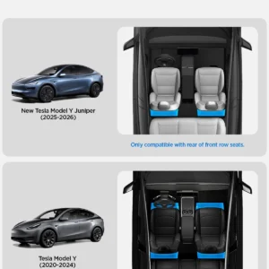 Spigen Under Seat Storage Box Organizer for All Tesla Model Y (2020-2026) [Model Y 2025/26 Juniper: Only rear of front row seats] view 2
