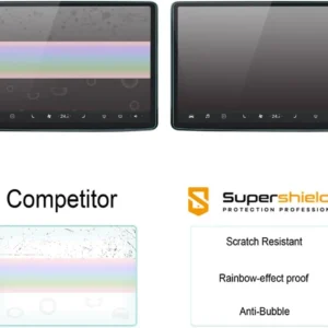 Supershieldz Anti Glare/Anti Fingerprint (Matte) Screen Protector Designed for Tesla Model 3 (2023-2017) / Model Y (2020-2025) 15 inch Tempered Glass, Anti Scratch, Bubble Free view 2