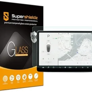 Supershieldz Anti Glare/Anti Fingerprint (Matte) Screen Protector Designed for Tesla Model 3 (2023-2017) / Model Y (2020-2025) 15 inch Tempered Glass, Anti Scratch, Bubble Free view 5
