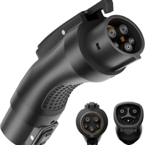 Tesla to J1772 Adapter,48A 250V NACS to J1772 Converter, Compatible with Tesla High Powered Connectors, Destination Chargers & Mobile Connectors for J1772 Electric Vehicles view 1