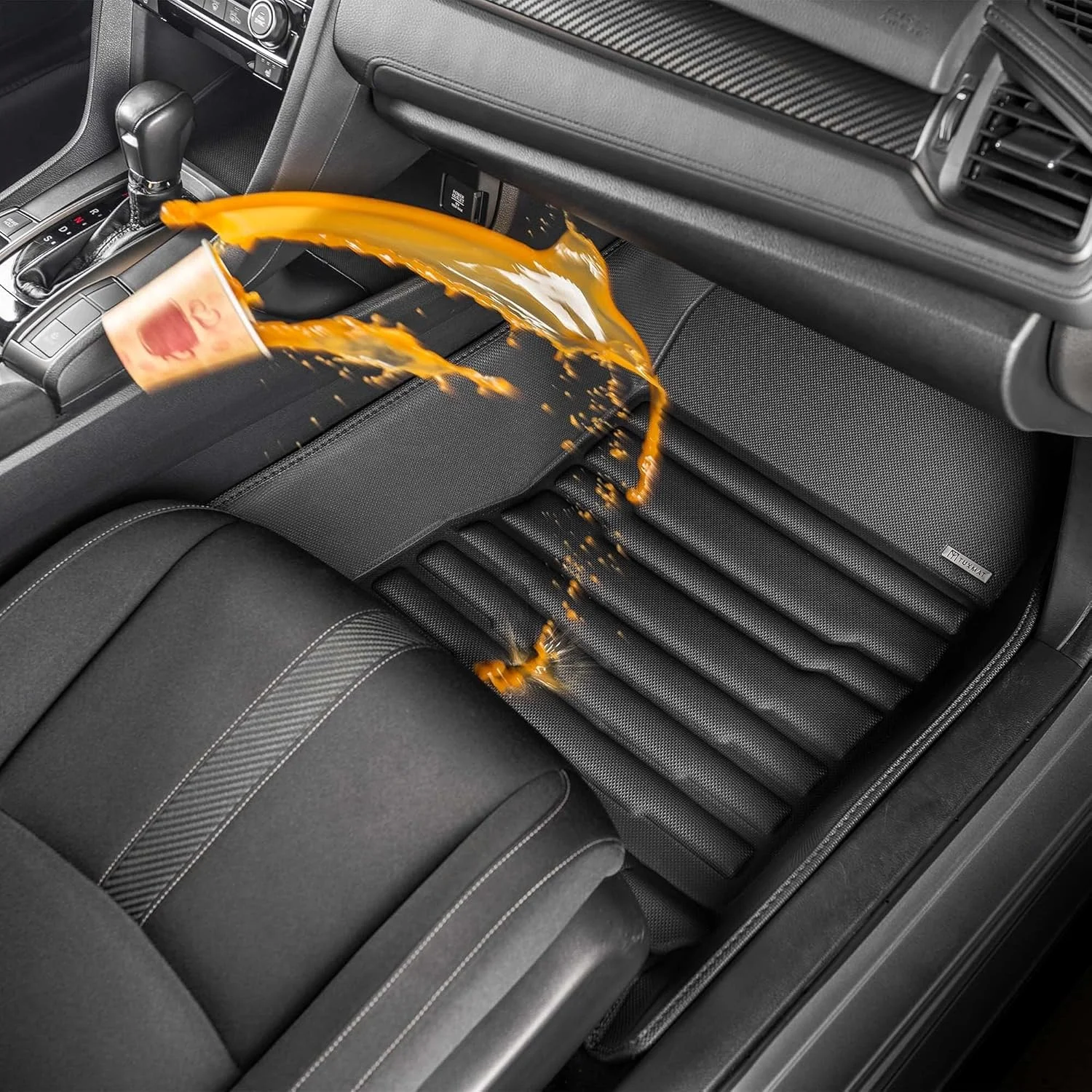 Premium aesthetics of Tesla floor mats
