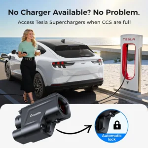 UL 2252 Certified Upgraded Tesla Supercharger to CCS1 Adapter (Max 500A 1000V), NACS to CCS1 Adapter DC Fast Charging, NACS to CCS Adapter (for CCS1 EVs), Compatible with Tesla Superchargers view 7