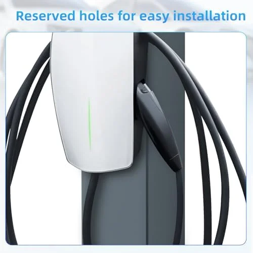 Modern EV charger stand aesthetics
