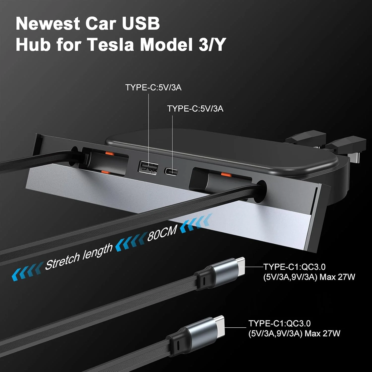 Sliding lid feature protecting USB ports