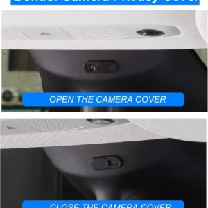 WinDu 5PCS Model 3 Model Y Center Console Organizer Tray Compatible for Tesla 2021-2024 Model Y and 2021-2023 Model 3 Accessories Armrest Hidden Box Storage Tray Cup Holder Camera Cover view 5