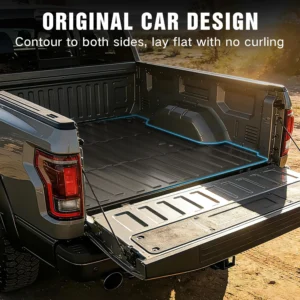 YZONA Bed Mat for 2015-2026 Ford F-150 & 2022-2025 F-150 Lightning, 5.5FT Short Bed (67.1 in) · SuperCrew Cab – Custom Fit TPE Truck Bed Linner, Heavy Duty, Anti-Slip, All-Weather view 3