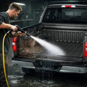 YZONA Bed Mat for 2015-2026 Ford F-150 & 2022-2025 F-150 Lightning, 5.5FT Short Bed (67.1 in) · SuperCrew Cab – Custom Fit TPE Truck Bed Linner, Heavy Duty, Anti-Slip, All-Weather