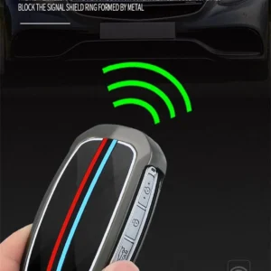 Zinc Alloy Shell Car Key Fob Case Compatible With Genesis GV60 2024 2025 view 3