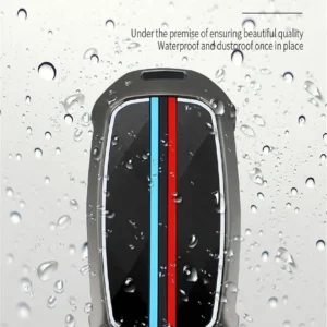 Zinc Alloy Shell Car Key Fob Case Compatible With Genesis GV60 2024 2025 view 4